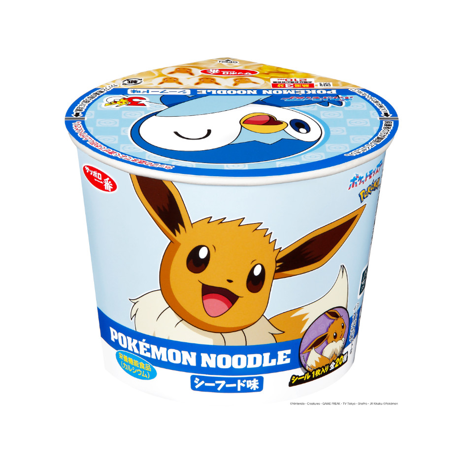 サッポロ一番　ポケモンヌードル　シーフード味