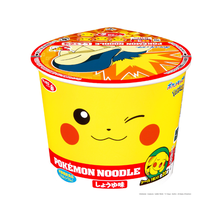 サッポロ一番　ポケモンヌードル　しょうゆ味