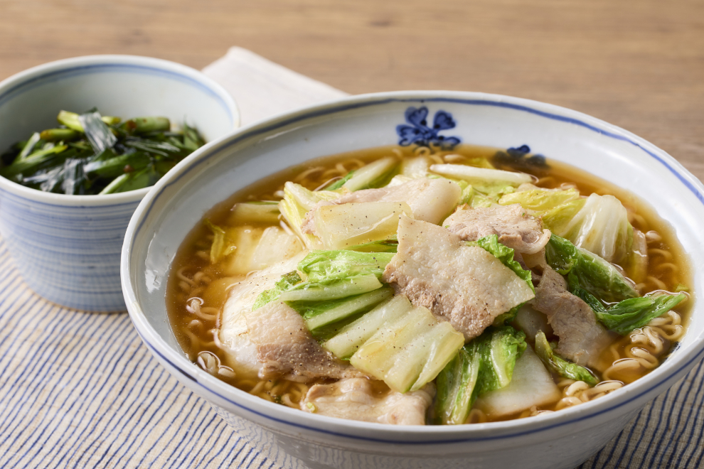 白菜の旨みたっぷりラーメン