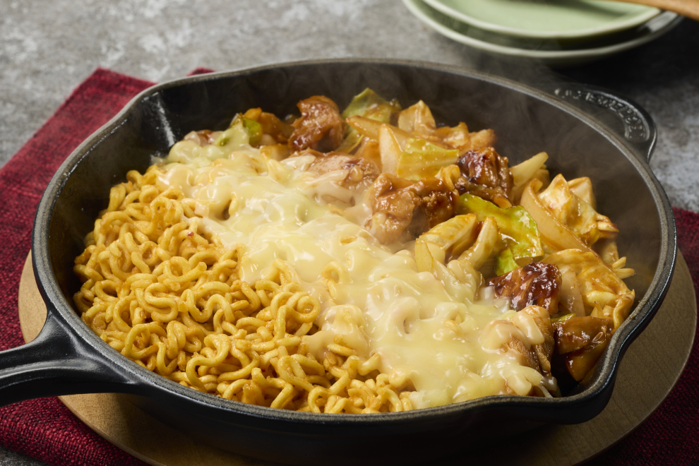 チーズタッカルビ風辛麺