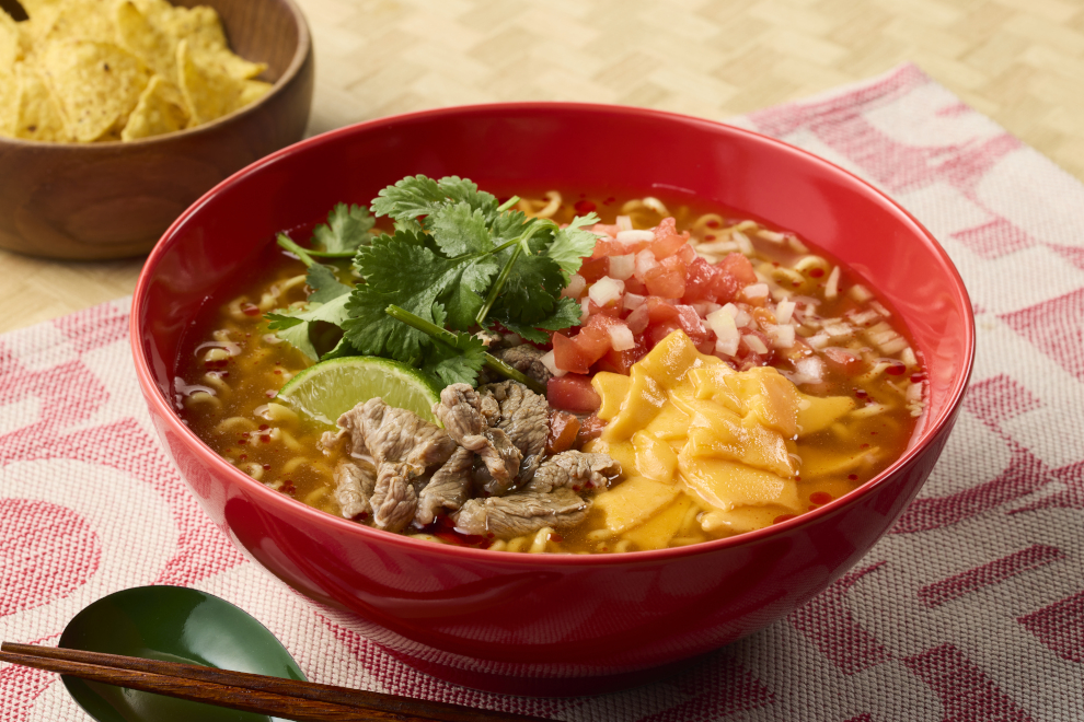 メキシコ　ビリアラーメン風