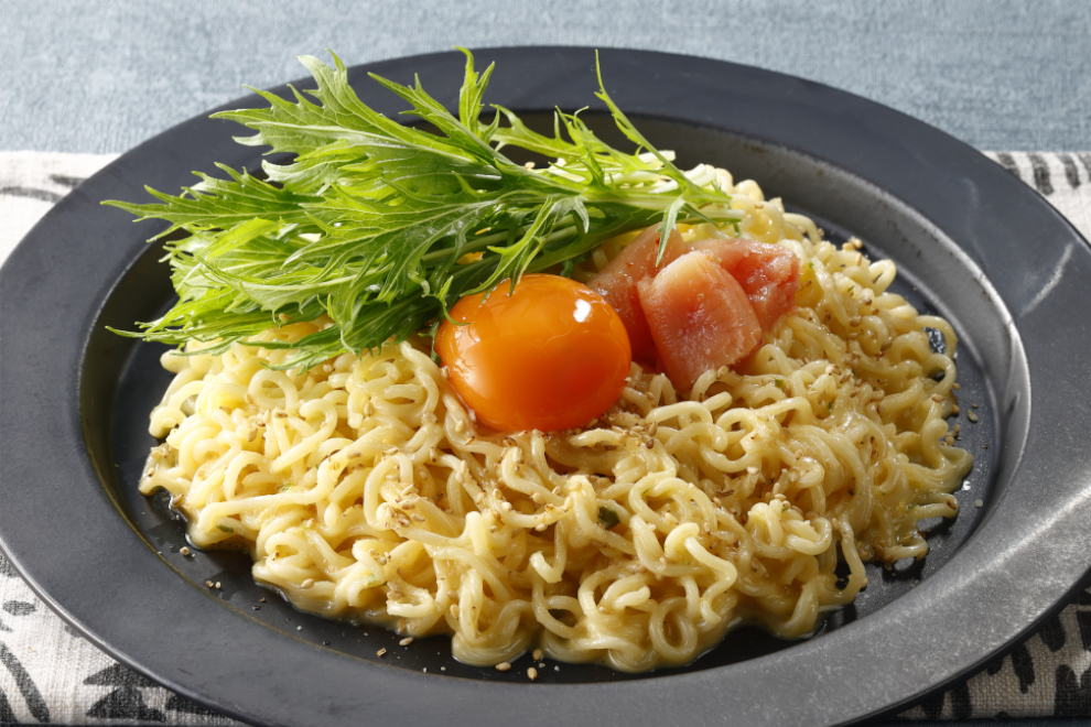 背徳な味わい！特製明太マヨの混ぜらーめん