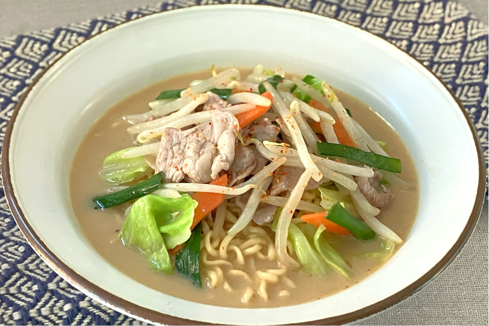 豆乳ちゃんぽん風 みそラーメン