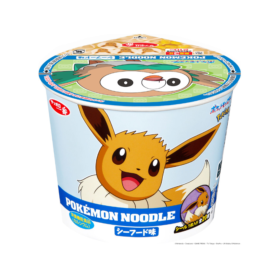 サッポロ一番　ポケモンヌードル　シーフード味