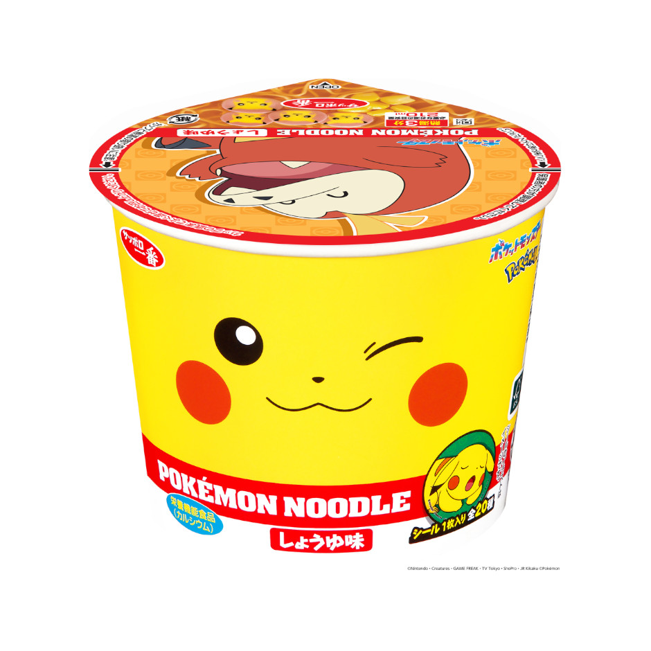 サッポロ一番　ポケモンヌードル　しょうゆ味
